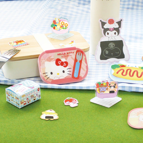 『サンリオキャラクターズ』シークレットお弁当シール わいわいピクニック【BOX】