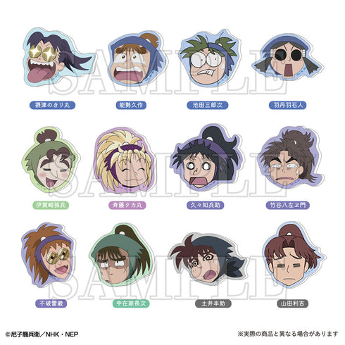『忍たま乱太郎』トレーディングアクリルマグネット-みんなであっぷっぷの段- そのに!【BOX】