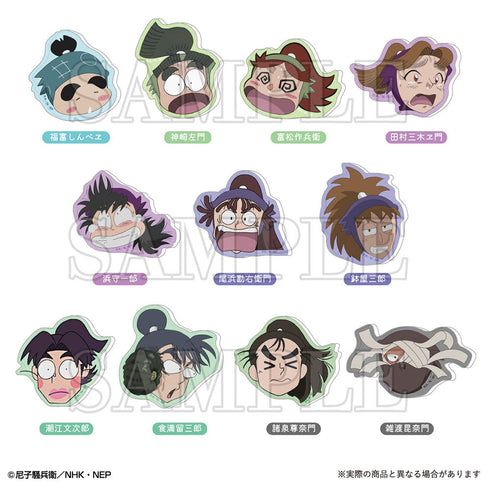 『忍たま乱太郎』トレーディングアクリルマグネット-みんなであっぷっぷの段- そのさん!【BOX】