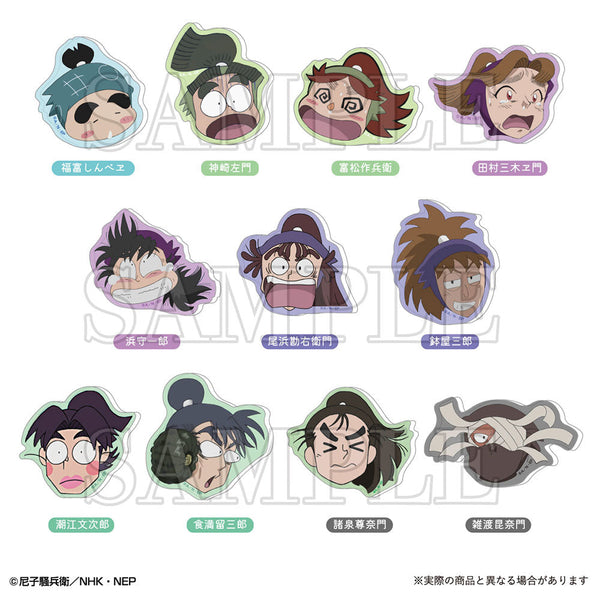 『忍たま乱太郎』トレーディングアクリルマグネット-みんなであっぷっぷの段- そのさん!【BOX】