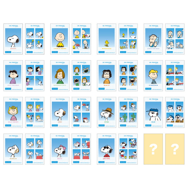 『スヌーピー』シークレット証明写真風スマロイド【BOX】