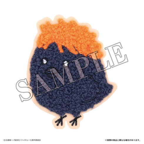 『ハイキュー!!』モコモコ刺繍ステッカー ヒナガラス