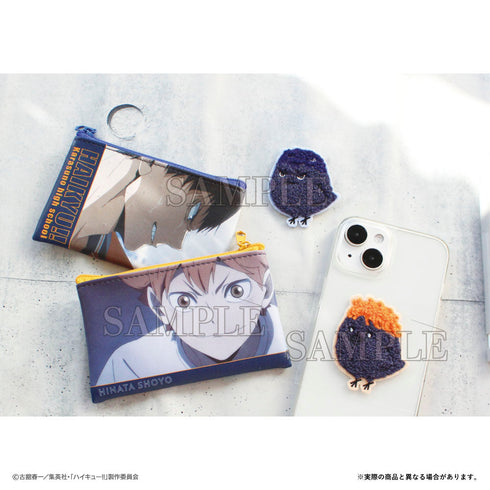 『ハイキュー!!』モコモコ刺繍ステッカー ヒナガラス