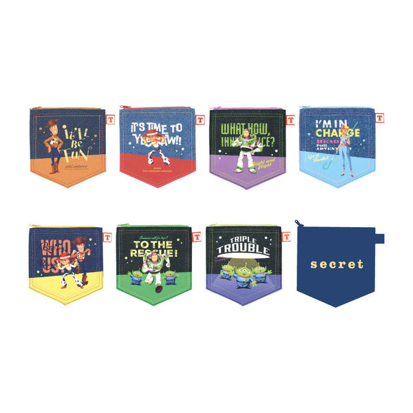 『トイ・ストーリー』ディズニー・ピクサー シークレットデニムライクポケットポーチ Good old denim series【BOX】