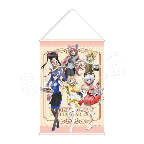 『戦姫絶唱シンフォギアXV』B2タペストリー カフェVer.