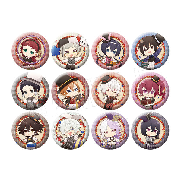 『文豪ストレイドッグス』トレーディング缶バッジ ミニキャラ サーカスVer.【BOX】
