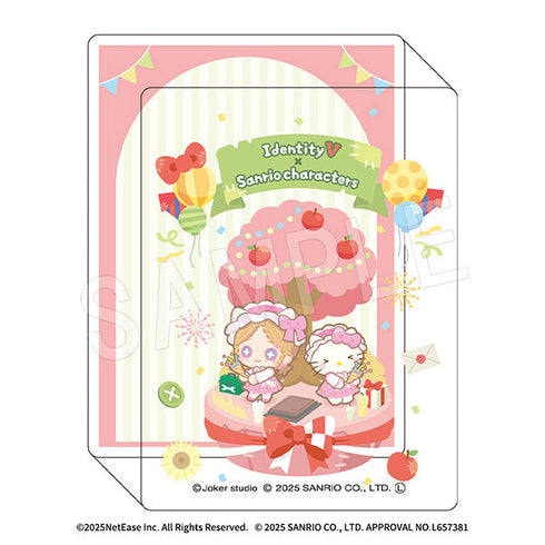 『IdentityV 第五人格×サンリオキャラクターズ』アクリルブロック 庭師×ハローキティ