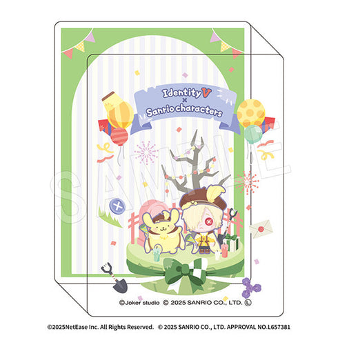 『IdentityV 第五人格×サンリオキャラクターズ』アクリルブロック 墓守×ポムポムプリン