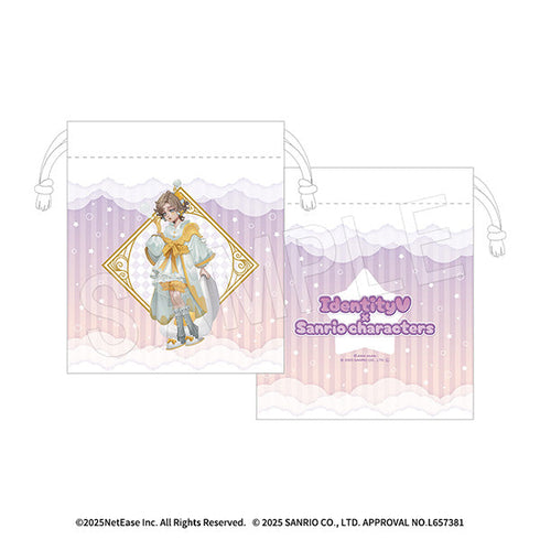 『IdentityV 第五人格×サンリオキャラクターズ』ミニ巾着 気象学者×ぐでたま