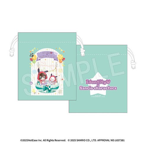 『IdentityV 第五人格×サンリオキャラクターズ』ミニ巾着 「囚人」×ポチャッコ