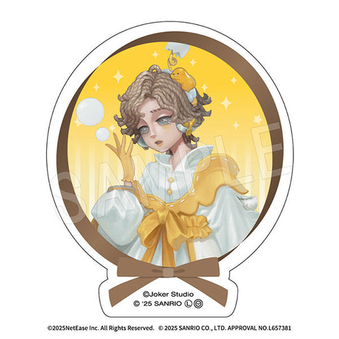 『IdentityV 第五人格×サンリオキャラクターズ』ダイカットステッカー 気象学者×ぐでたま