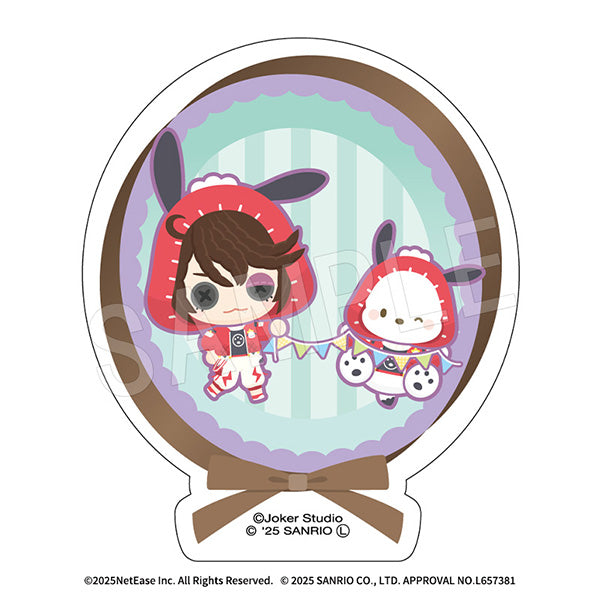 『IdentityV 第五人格×サンリオキャラクターズ』ダイカットステッカー 「囚人」×ポチャッコ