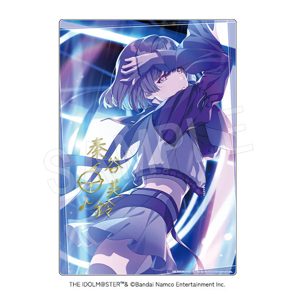 『学園アイドルマスター』サイン入りアクリルアートパネル 秦谷美鈴