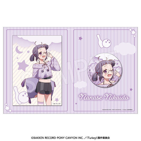 『Turkey!』缶バッジ&ブロマイドセット リラックスタイムVer. 二階堂七瀬