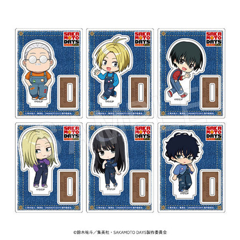 『SAKAMOTO DAYS』トレーディングアクリルスタンド デニムミニキャラVer.【BOX】