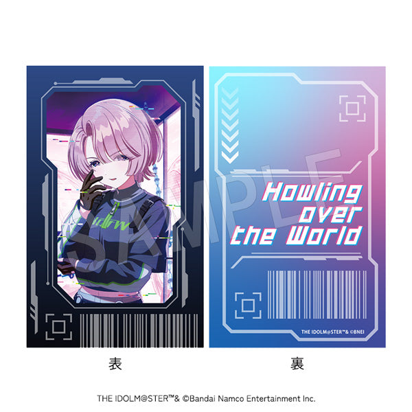 『学園アイドルマスター』Howling over the World カードキー風プラブロマイド 有村麻央