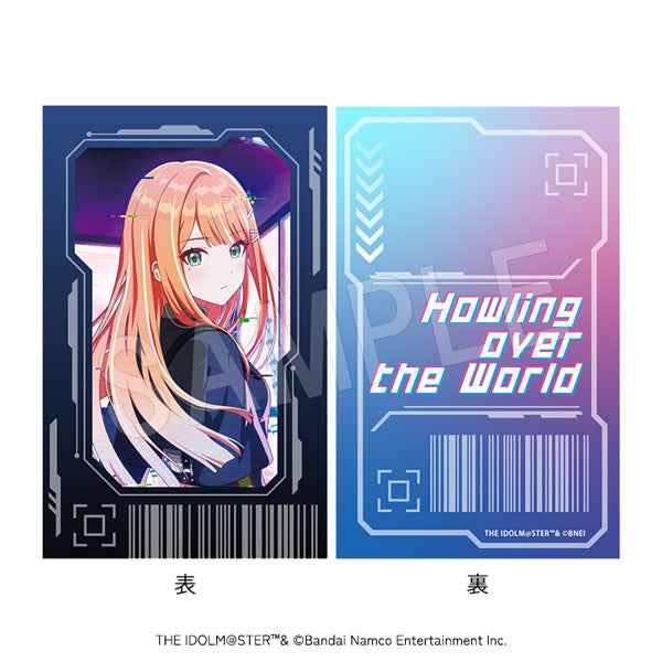 『学園アイドルマスター』Howling over the World カードキー風プラブロマイド 紫雲清夏