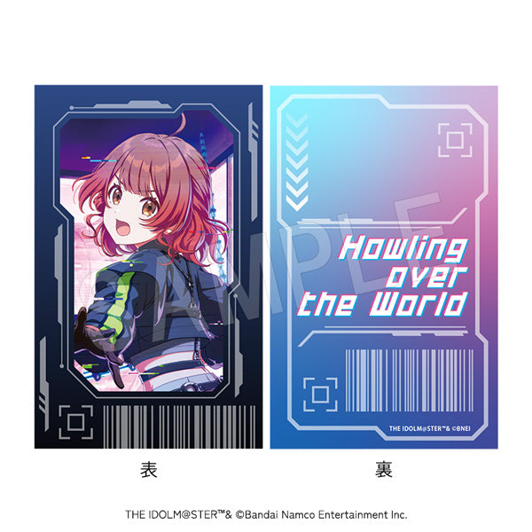 『学園アイドルマスター』Howling over the World カードキー風プラブロマイド 花海佑芽