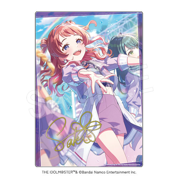 『学園アイドルマスター』サイン入りアクリルアートパネル 雨上がりのアイリスVer. 花海咲季