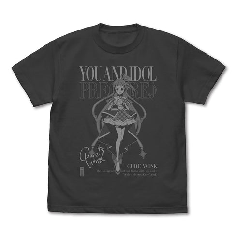 『キミとアイドルプリキュア♪』キュアウインク Tシャツ ホワイト L