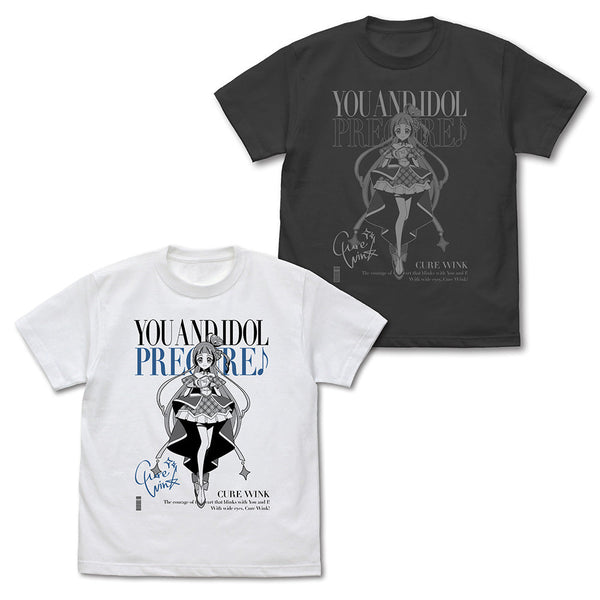 『キミとアイドルプリキュア♪』キュアウインク Tシャツ スミ M