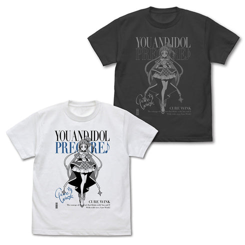 『キミとアイドルプリキュア♪』キュアウインク Tシャツ スミ XL