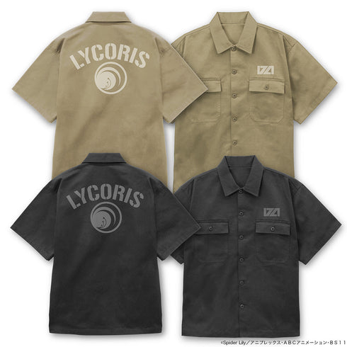 『リコリス・リコイル』リコリス ワークシャツ グレー XXL