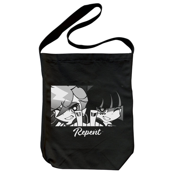 『New PANTY & STOCKING with GARTERBELT』パンティ&ストッキング ショルダートート ブラック