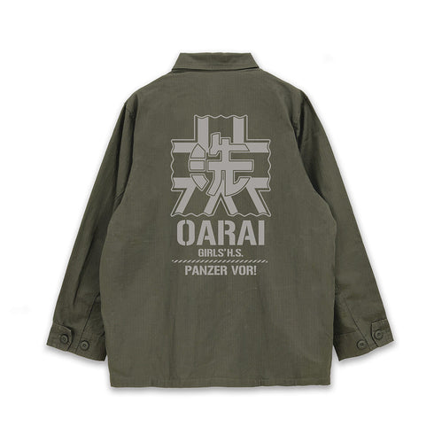 『ガールズ&パンツァー 最終章』大洗女子学園 ファティーグジャケット Ver.2.0 ブラック L
