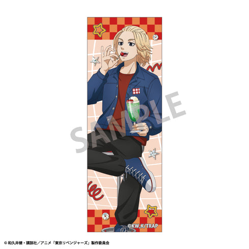 『東京リベンジャーズ』ロングスクエア缶バッジ 佐野 万次郎/Welcome diner