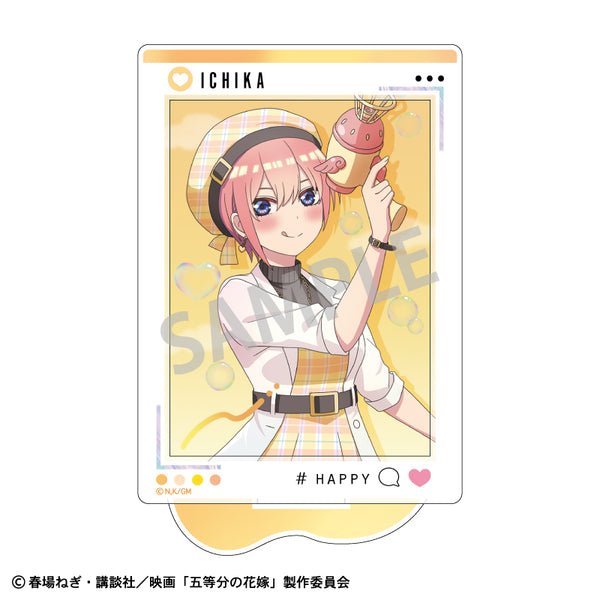 『映画 五等分の花嫁』フレームアクリルスタンド 中野一花 バブルガン