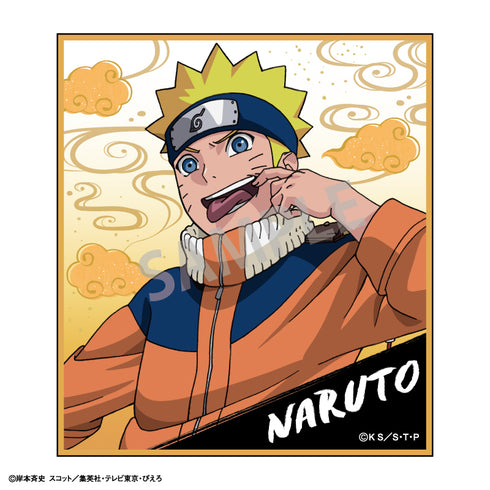 『NARUTO 疾風伝』トレーディングミニ色紙 少年期 BOX