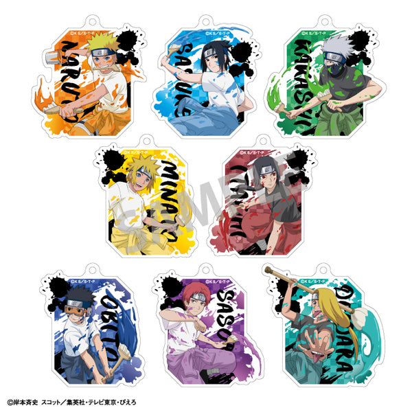 『NARUTO』トレーディングアクリルキーホルダー ペイント BOX