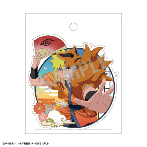 『NARUTO』ダイカットステッカー_うずまきナルト_舞踊