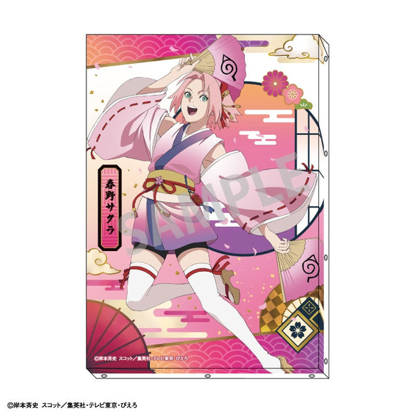 『NARUTO』キャンバスアート_春野サクラ_舞踊