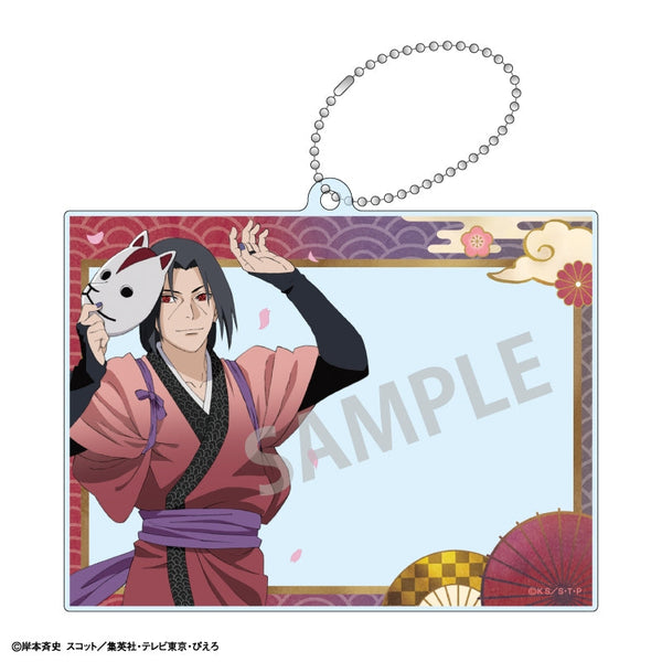 『NARUTO』フォトフレームキーホルダー_うちはイタチ_舞踊