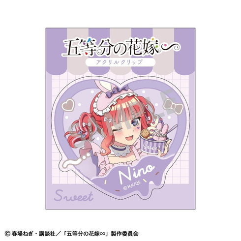 『五等分の花嫁』アクリルクリップ_中野二乃/アイス屋さん