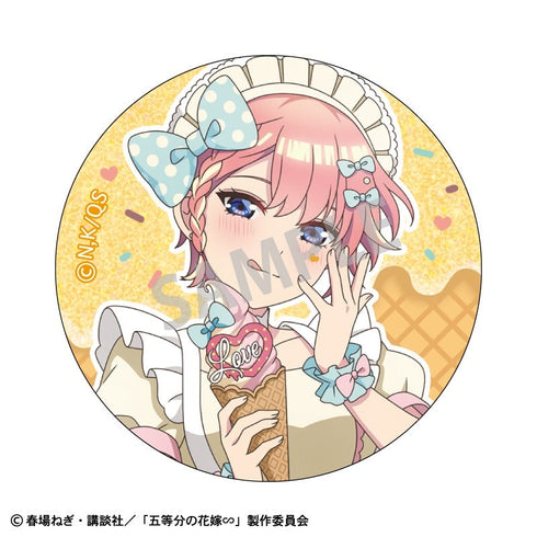 『五等分の花嫁』トレーディンググリッター缶バッジ_アイス屋さん【BOX】