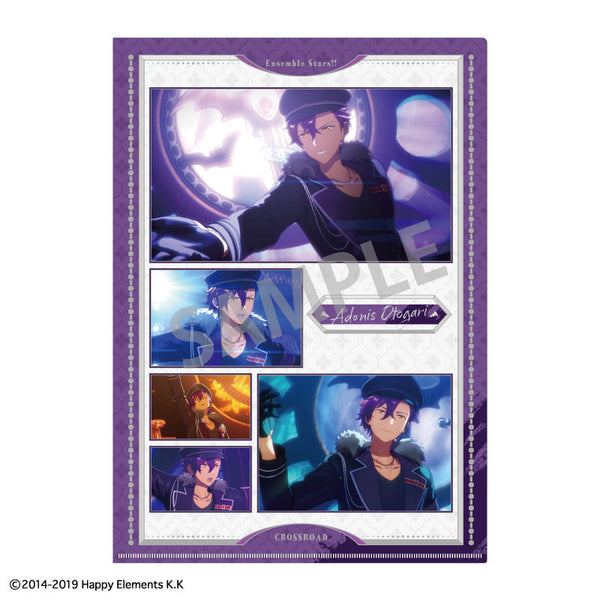 『あんさんぶるスターズ!!』『クロスロード』 A4シングルクリアファイル_乙狩 アドニス/UNDEAD
