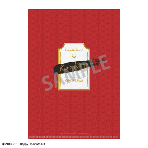 『あんさんぶるスターズ!!』『クロスロード』 A4シングルクリアファイル_鬼龍 紅郎/紅月