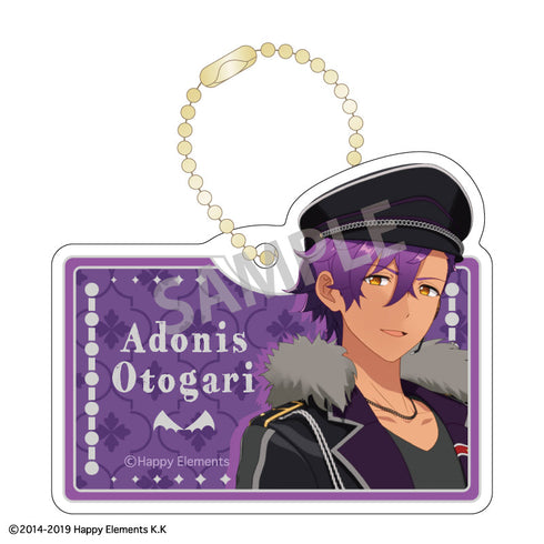 『あんさんぶるスターズ!!』『クロスロード』 クリップキーホルダー_乙狩 アドニス/UNDEAD