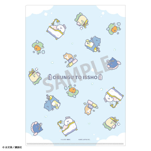『お文具といっしょ』A4クリアファイル/ちらし_バスタイム