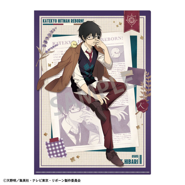 『家庭教師ヒットマンREBORN!』A4シングルクリアファイル_雲雀 恭弥/英国ファッション