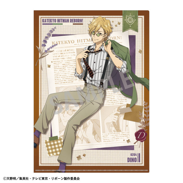 『家庭教師ヒットマンREBORN!』A4シングルクリアファイル_ディーノ/英国ファッション