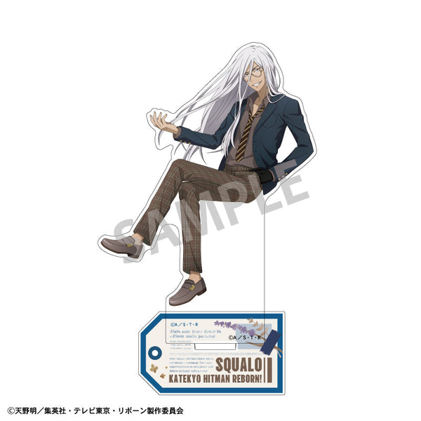 『家庭教師ヒットマンREBORN!』アクリルスタンド_スペルビ・スクアーロ/英国ファッション