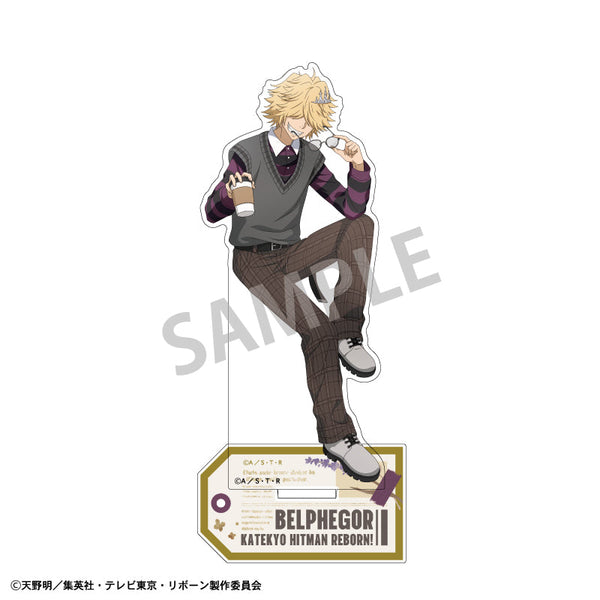 『家庭教師ヒットマンREBORN!』アクリルスタンド_ベルフェゴール/英国ファッション