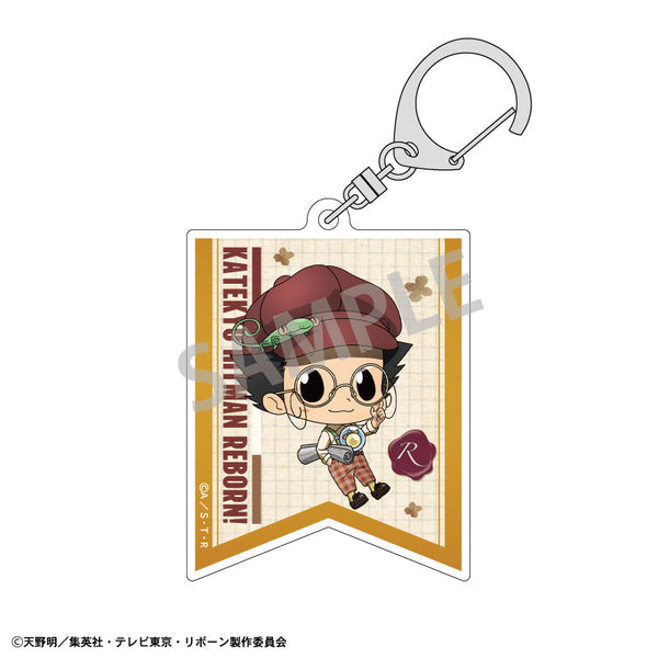 『家庭教師ヒットマンREBORN!』トレーディングアクリルキーホルダー_英国ファッション【BOX】