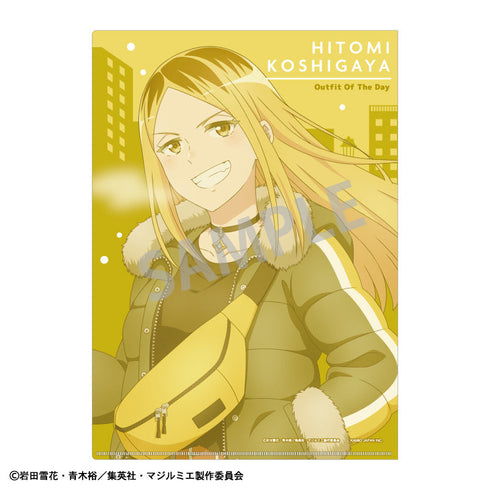 『株式会社マジルミエ』A4シングルクリアファイル_越谷 仁美/冬のおでかけ