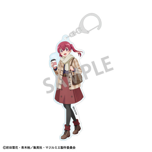 『株式会社マジルミエ』全身アクリルキーホルダー_桜木 カナ/冬のおでかけ