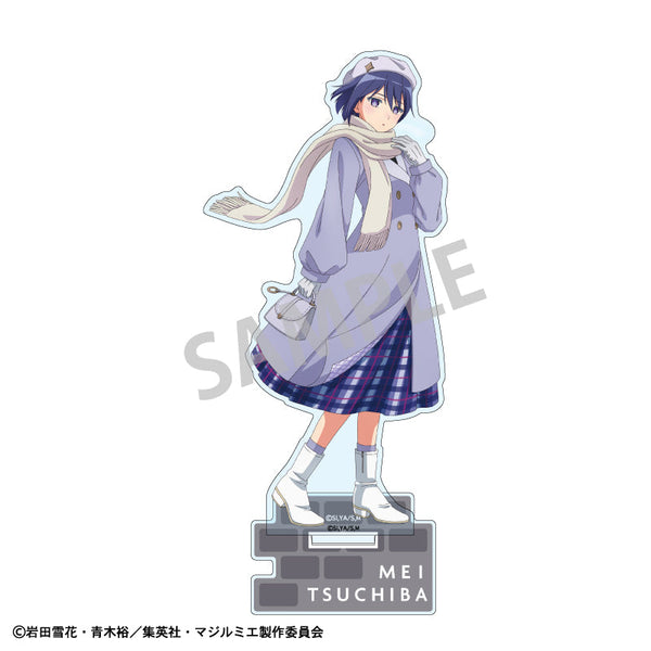 『株式会社マジルミエ』アクリルスタンド_土刃 メイ/冬のおでかけ